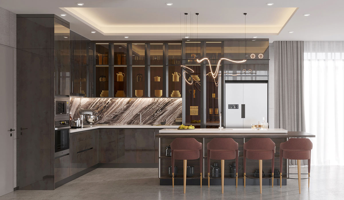 Resort Villa Kitchen